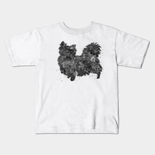 chihuahua long hair black and white Kids T-Shirt